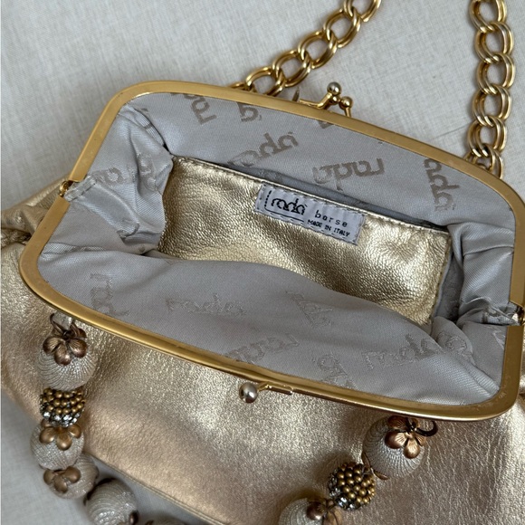 Gold Embellished Rada Bag - Picture 3 of 3